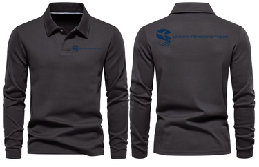 SPOKEN AIRPORT LONG SLEEVE POLO